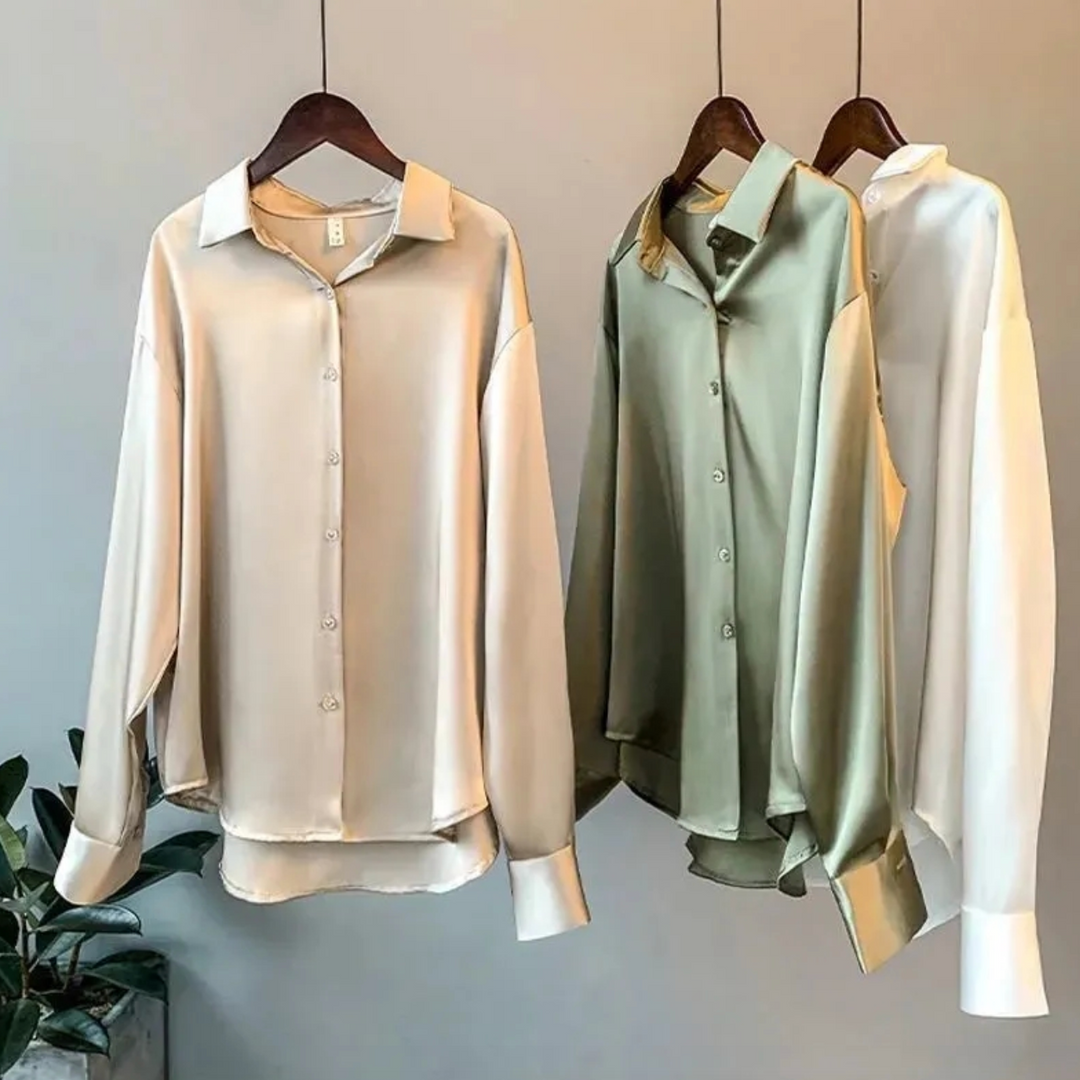 Luxurious Silk Blouse – Elegance and Versatility for Every Occasion