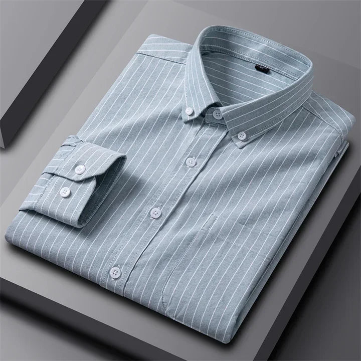 Classic Oxford Button-Up Shirt