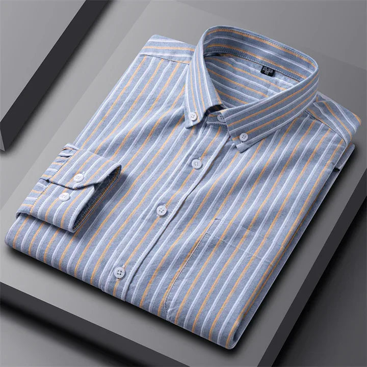Classic Oxford Button-Up Shirt