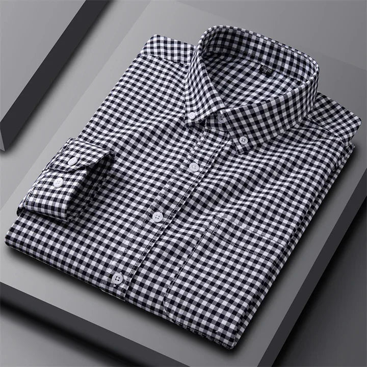 Classic Oxford Button-Up Shirt