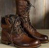 Women's leather boots – flexible fit, soft lining, all-day comfort.