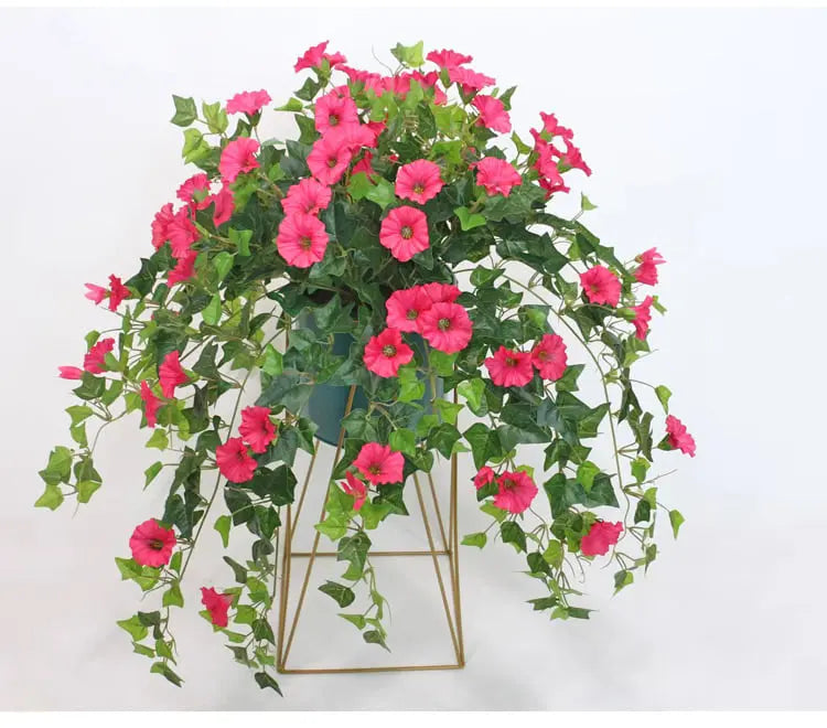 UV-Resistant Artificial Morning Glory Stem – Light-Resistant, Low-Maintenance Artificial Flowers
