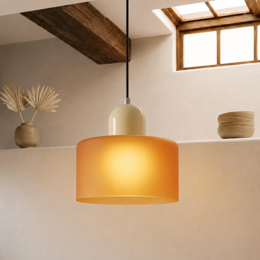 Ring Pendant Light with Extended Halo Design