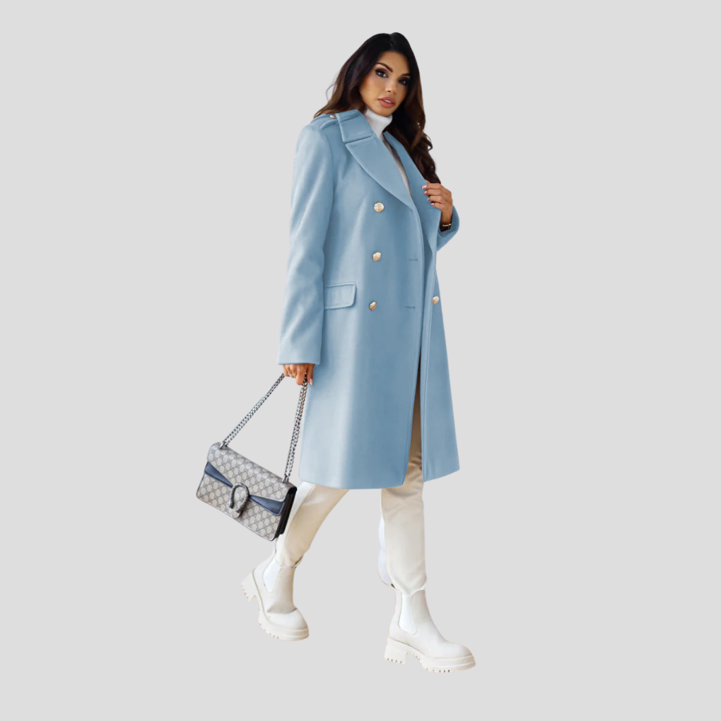 Women’s Double-Breasted Coat