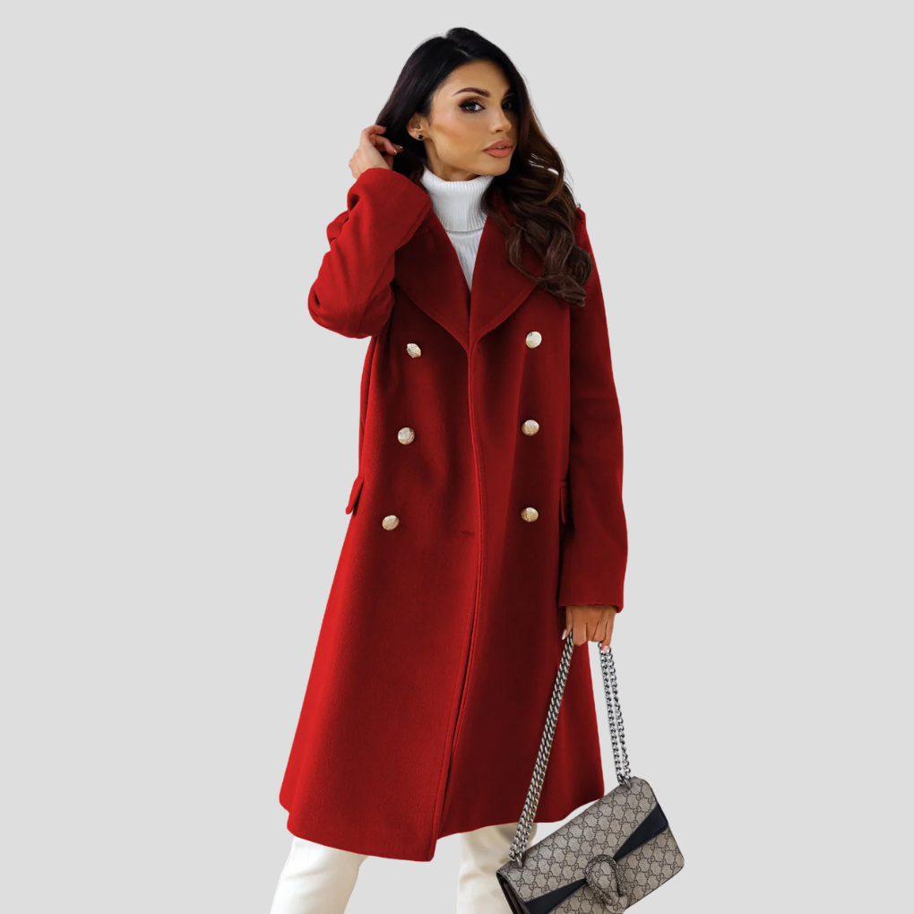 Women’s Double-Breasted Coat