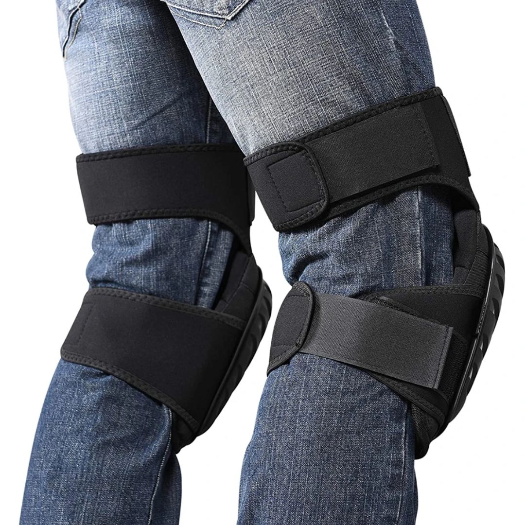 Professional Work Knee Pads | Heavy-Duty, Adjustable