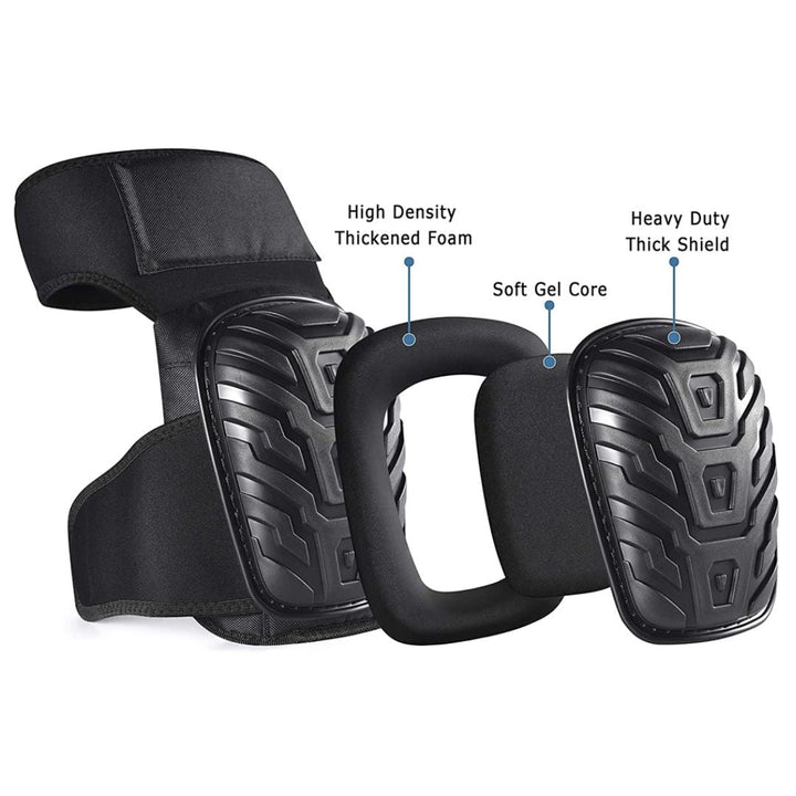 Professional Work Knee Pads | Heavy-Duty, Adjustable
