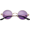 Retro Round Polarised Sunglasses - Lennon