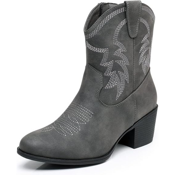 Classic Mid-Calf Cowgirl Boots - Tammy