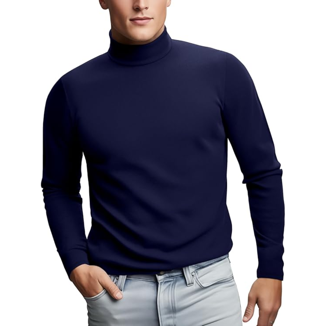 Thermal Polo Neck Sweater for Men - Paul