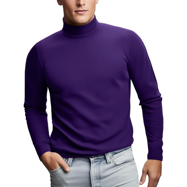 Thermal Polo Neck Sweater for Men - Paul