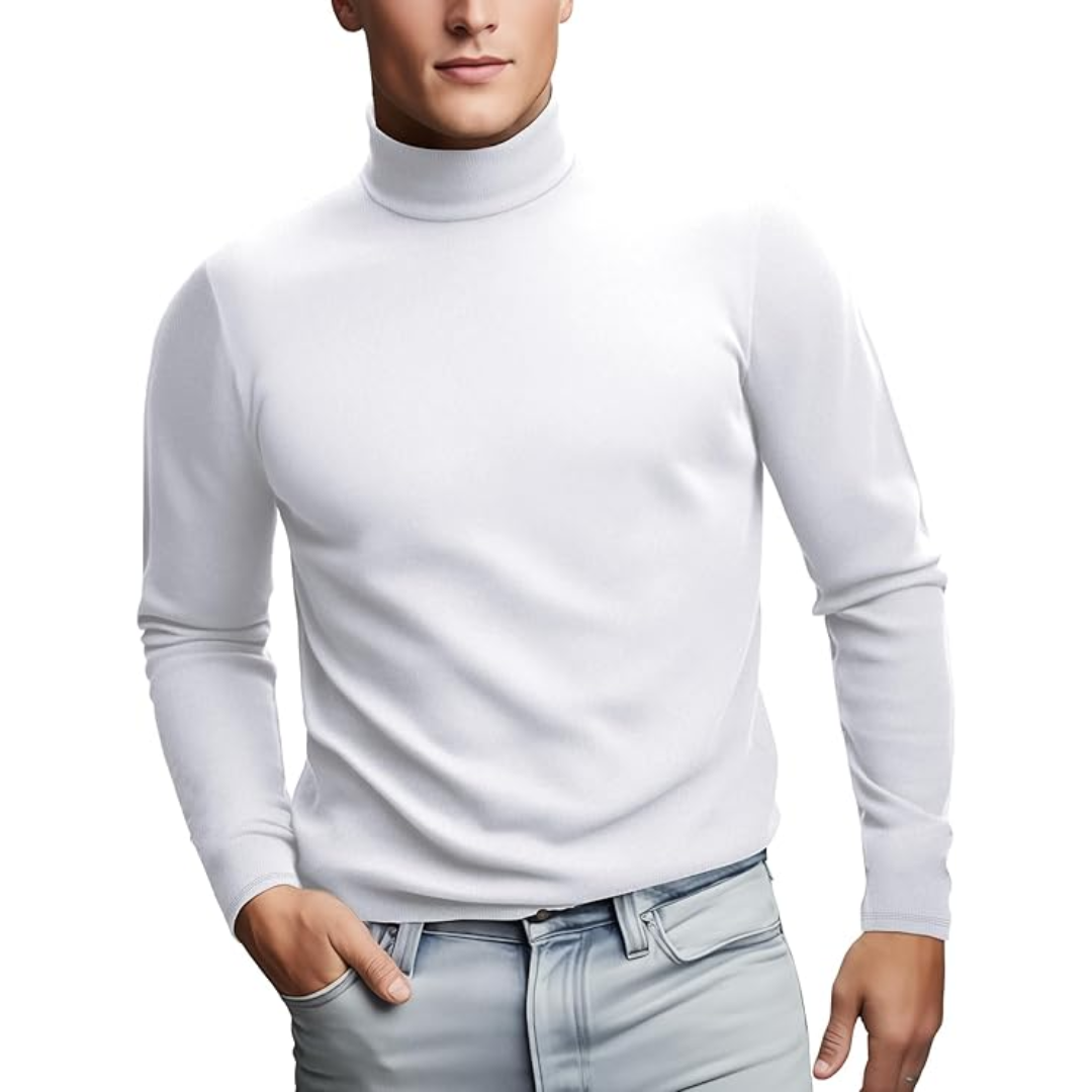 Thermal Polo Neck Sweater for Men - Paul