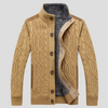 Men’s Plush-Lined Cardigan