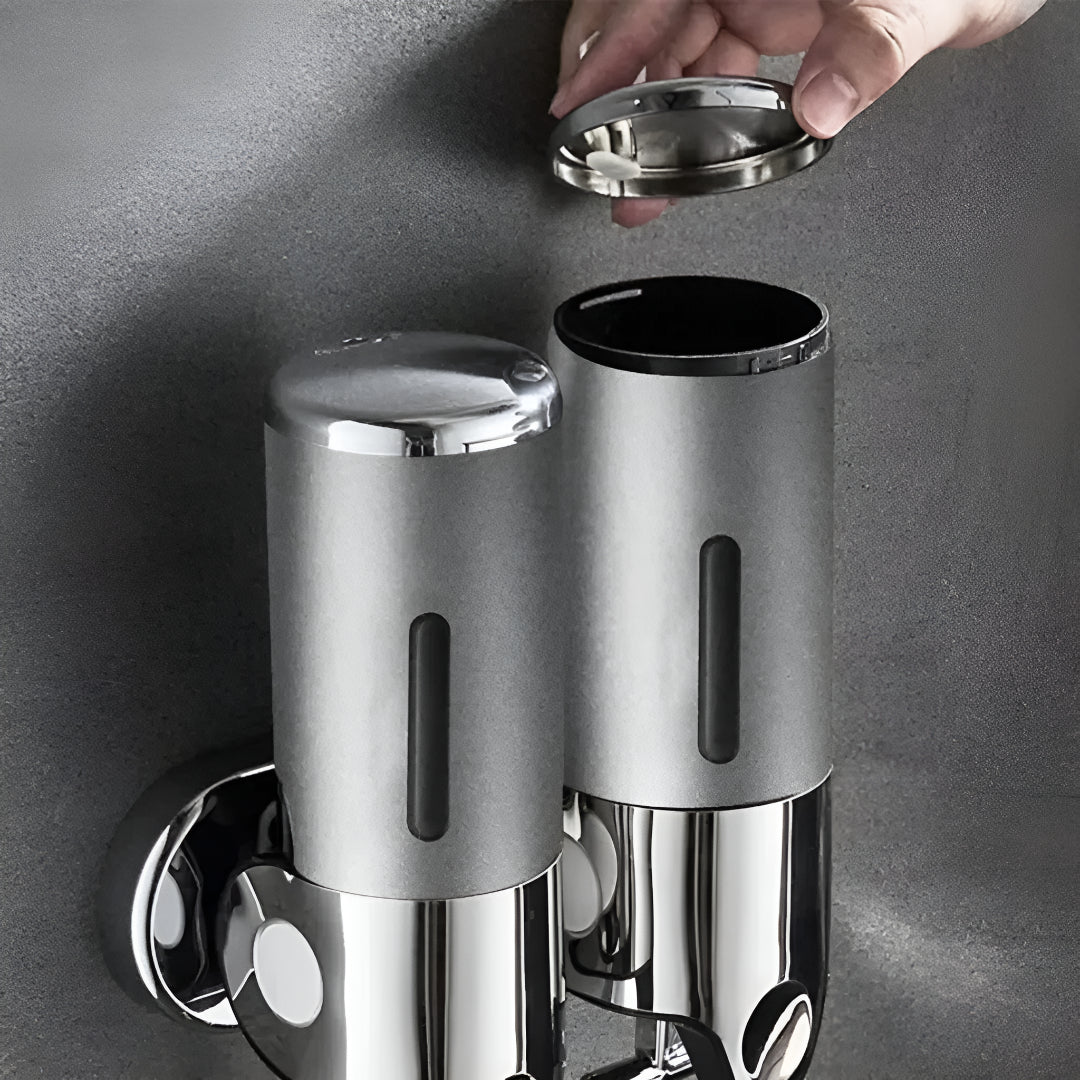 Wall-Mounted Brass Soap Dispenser | A Stylish Addition for Bathroom and Kitchen
