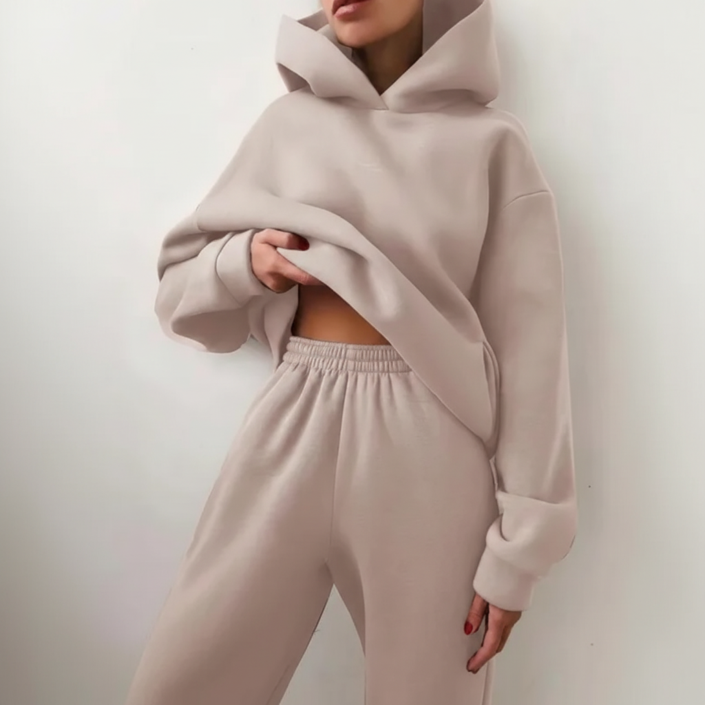 Soft Fleece Sweater Set - Marie