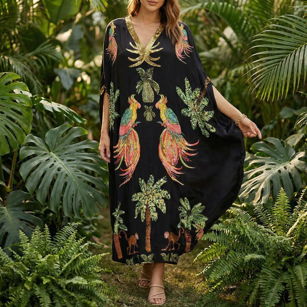 Wide Ankle-Length Kaftan - Luana