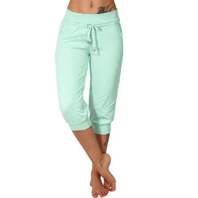Casual Capri Pants - Luna