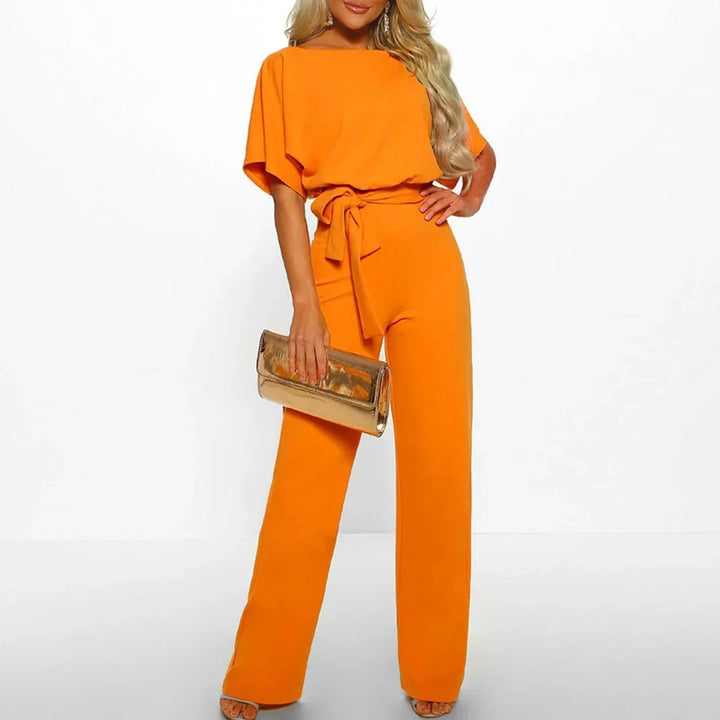 Elegant Women's Jumpsuit with Slim Waist