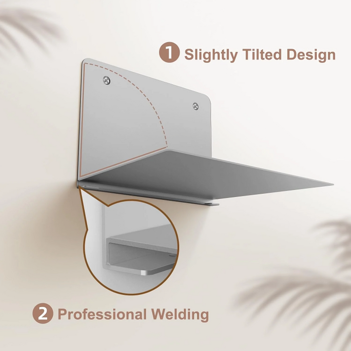 Invisible Bookshelf - Hidden Floating Wall Bracket