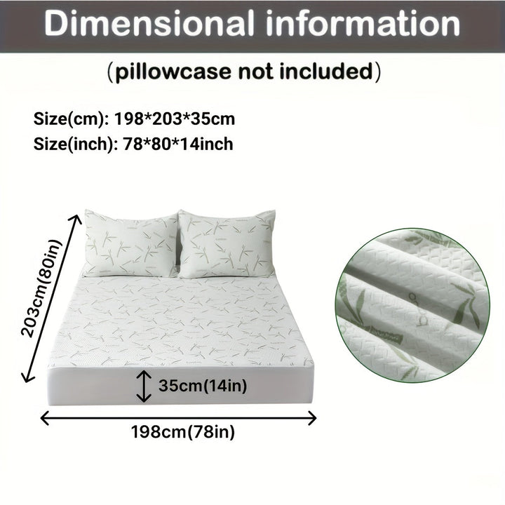 BambooCool Mattress Protector – Breathable and Cooling for Better Sleep Comfort