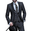 Elegant, tailored three-piece men's suit set for special occasions