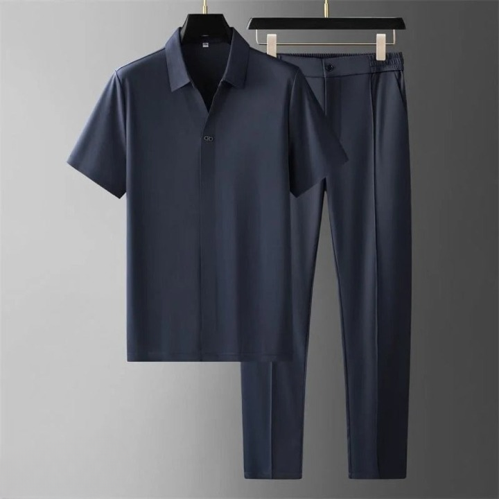 Grayson – Two-Piece Polo & Pants Set for men