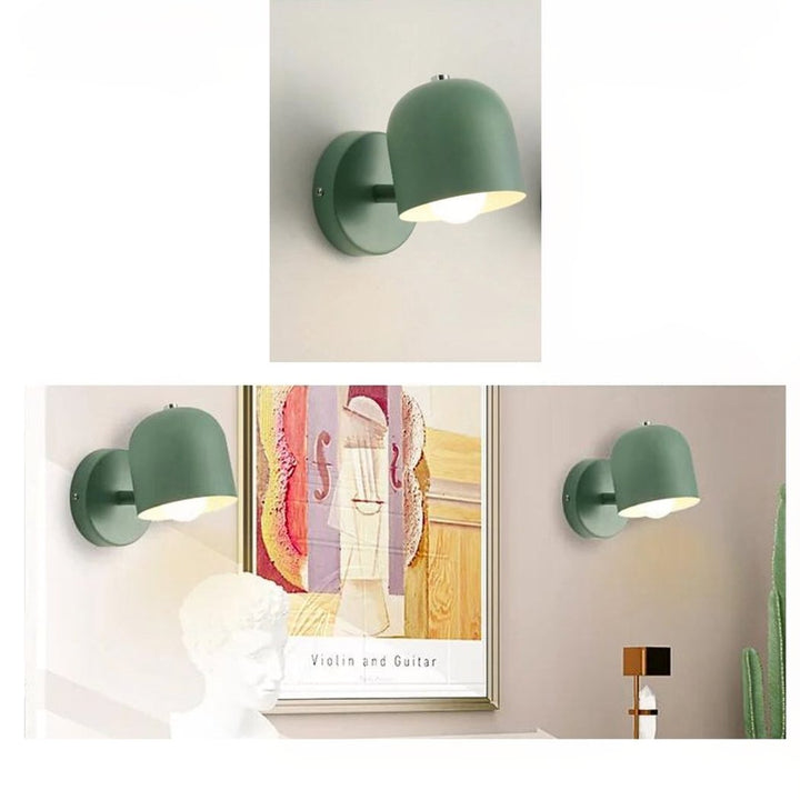 NordicGlow Scandinavian Wall Lamp – Colorful Accent with Atmospheric Light