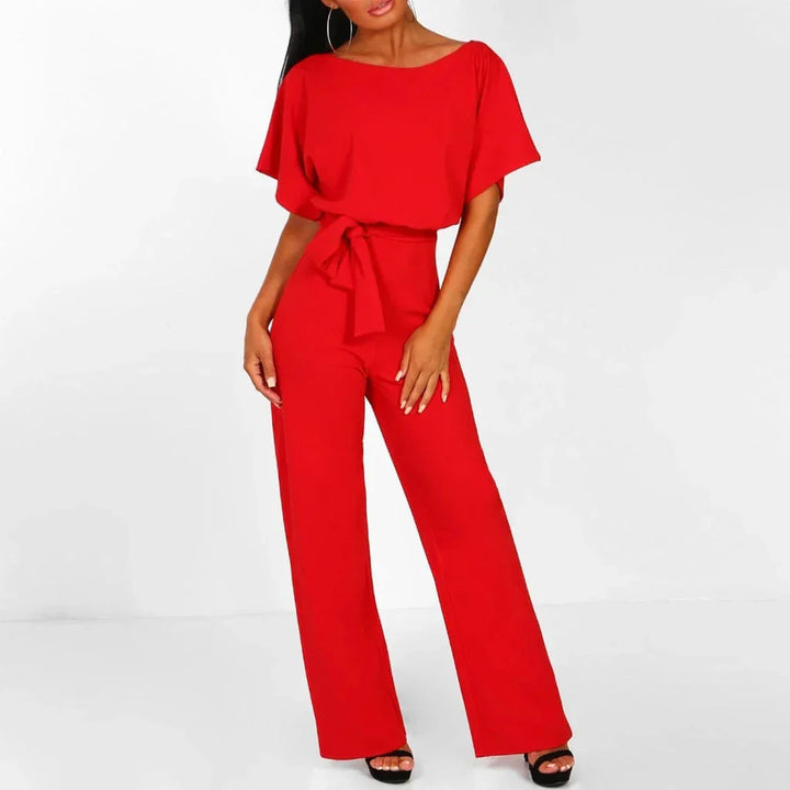 Elegant Women's Jumpsuit with Slim Waist