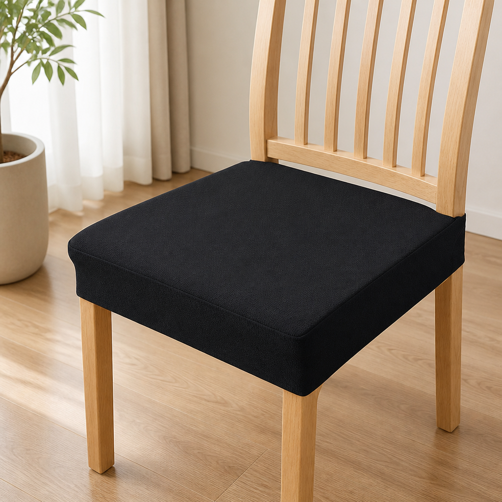 Waterproof Stretch Woven Chair Covers, Non-Slip Jacquard Polyester
