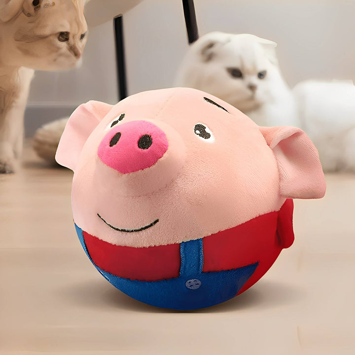 Interactive Dog Toy - Bouncing Play Ball, Helps Prevent Destructive Behavior