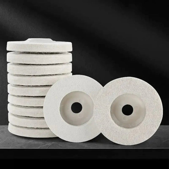 Buffing Wheel Polishing Wool Felt Angle Grinder Disc Pad