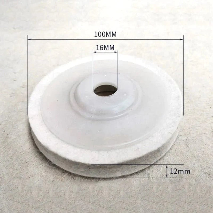 Buffing Wheel Polishing Wool Felt Angle Grinder Disc Pad