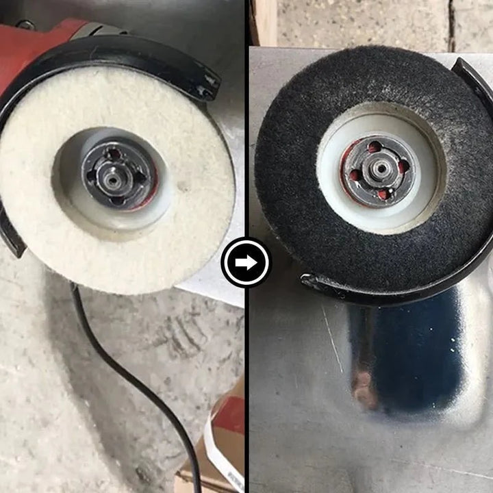 Buffing Wheel Polishing Wool Felt Angle Grinder Disc Pad