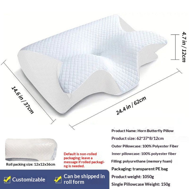 Butterfly-shaped Memory Foam Slow-rebound Pillow