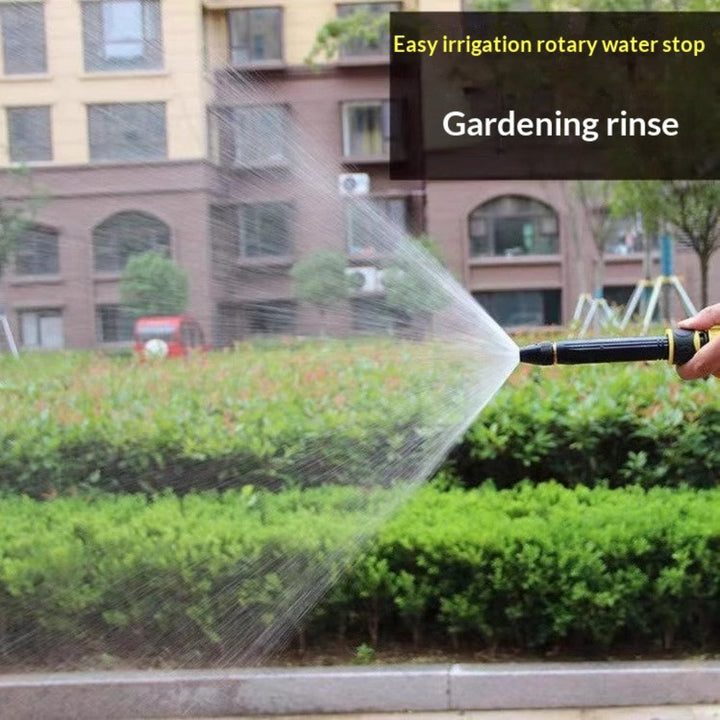Portable High Pressure Washing Water Gun Car Wash Nozzle Adjustable Nipple Type Direct Spray Home Garden Shower Watering Hose