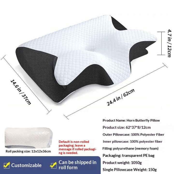 Butterfly-shaped Memory Foam Slow-rebound Pillow