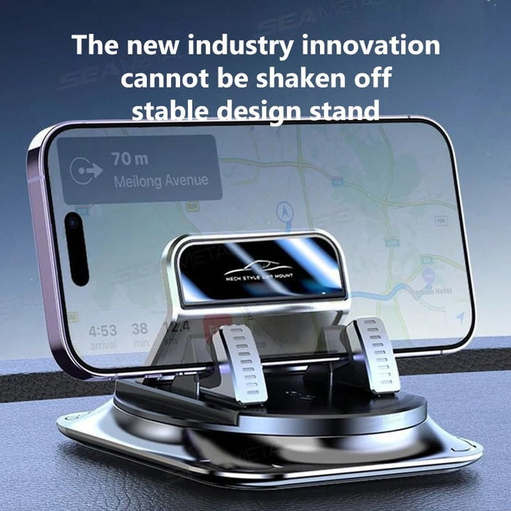 Car Phone Mount with 360 Degree Rotation Dashboard Suction Cup Holder Universal Fit