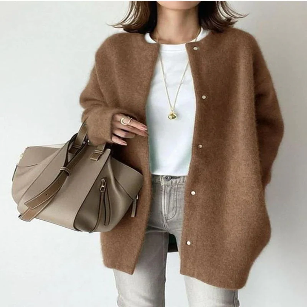 Verena Knit Cardigan – Versatile Style for Layered Looks