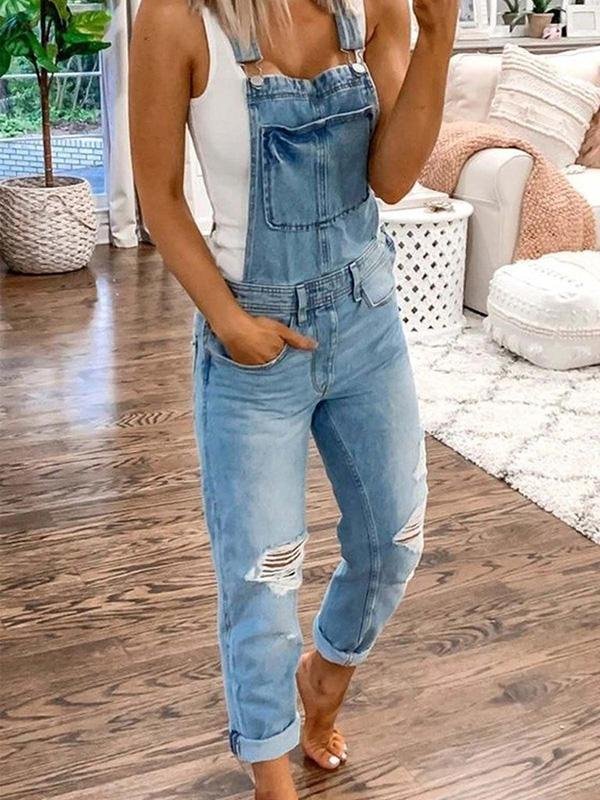 UrbanChic – Denim Jumpsuit for Women