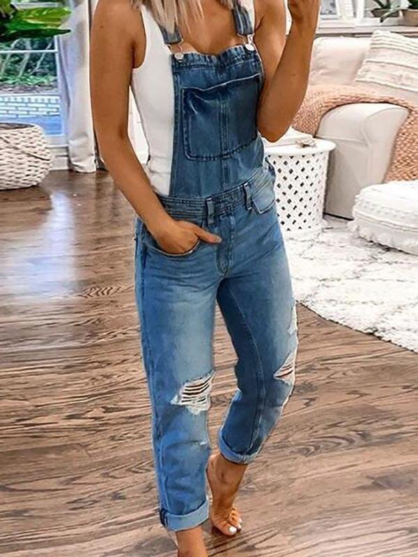 UrbanChic – Denim Jumpsuit for Women