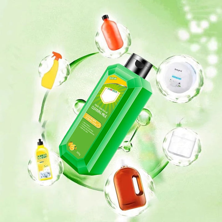 Cleans Stainless Steel Cream Cleanser Squeeze Bottle for Multi-Surface Cleaning