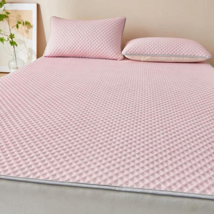 Cooling Twin Mattress Pad Topper with Quilted Breathable Cover Bamboo
