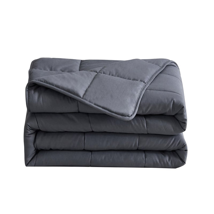 Cooling Weighted Blanket with Quilted Cotton and Glass Beads