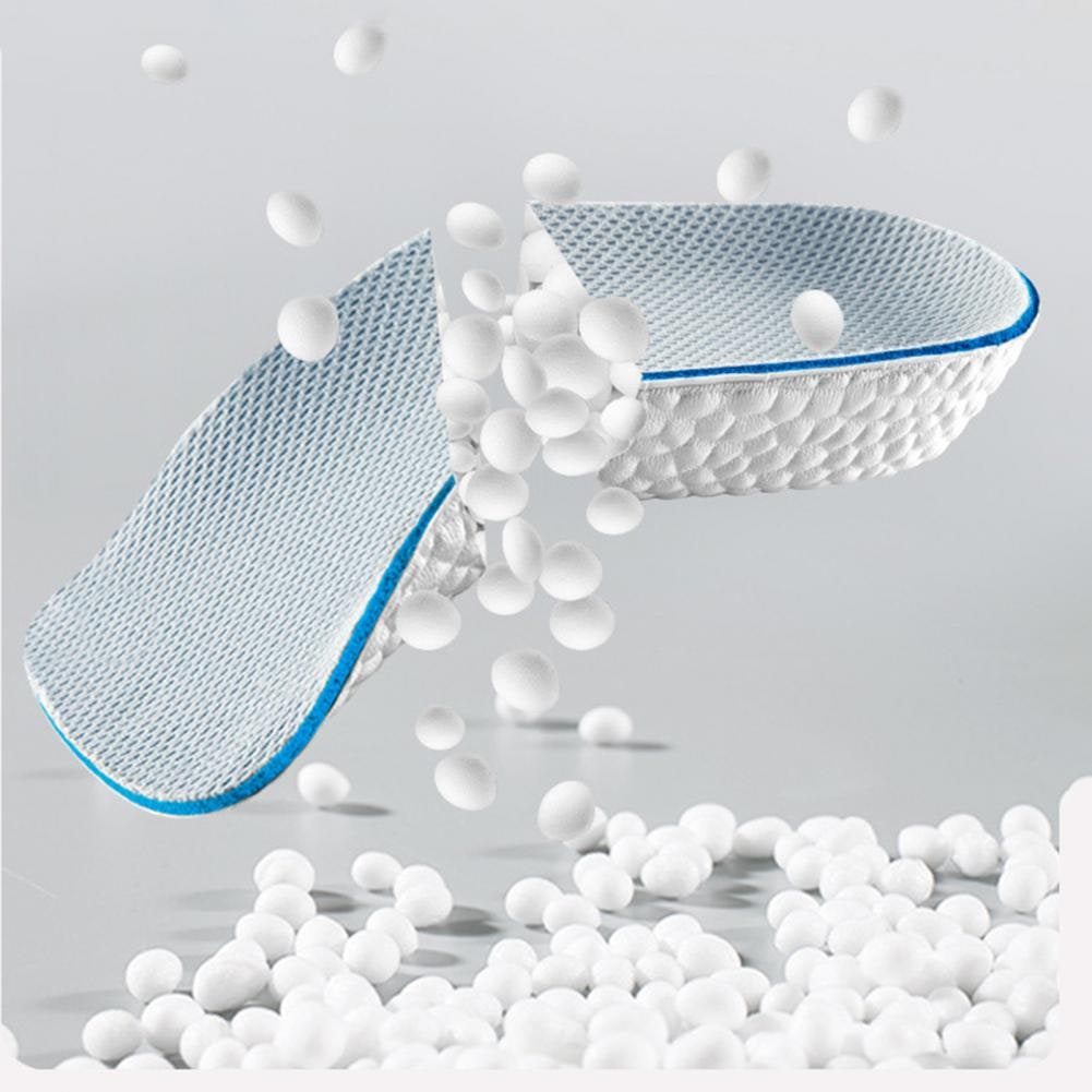 Custom Arch Support Insoles with Height Increasing Heel and Ergonomic Footbed