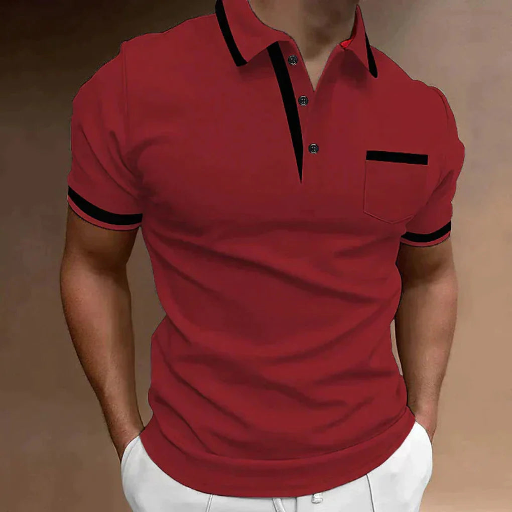 Elegant Men's Polo Shirt – Versatile and Stylish