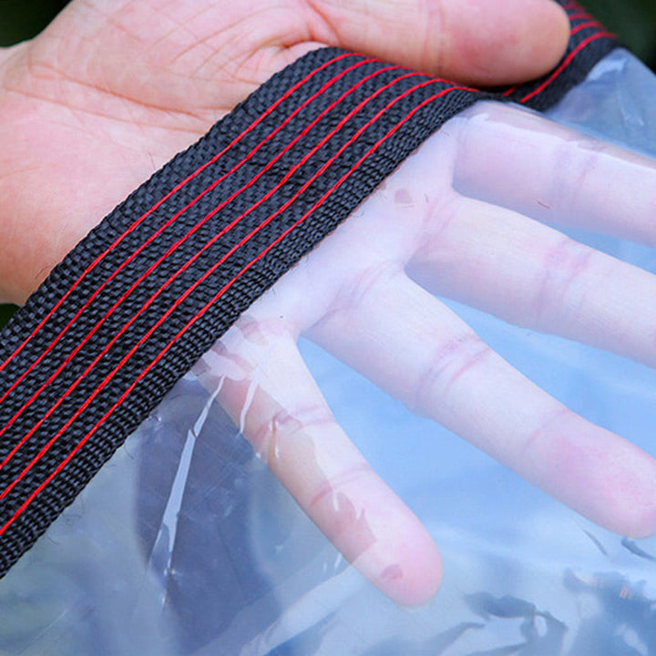 Clear Weatherproof Protective Tarpaulin for Garden, Patio and Outdoor Areas