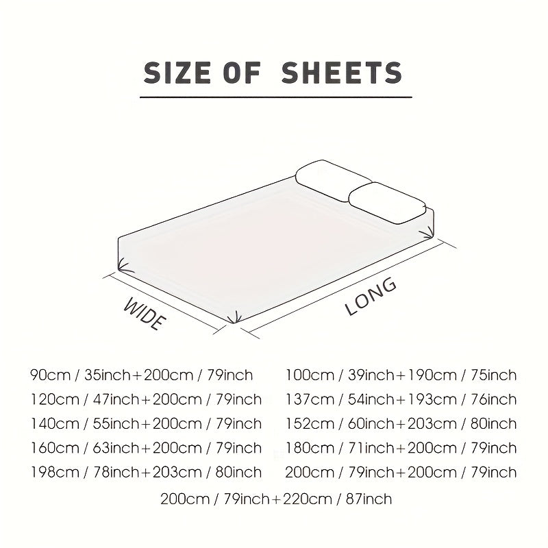 Bamboo Fiber Fitted Sheet Summer Edition – Luxurious Breathable Comfort