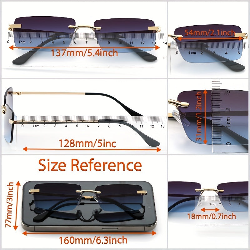 Rimless Sunglasses – Trendy and Comfortable for Men