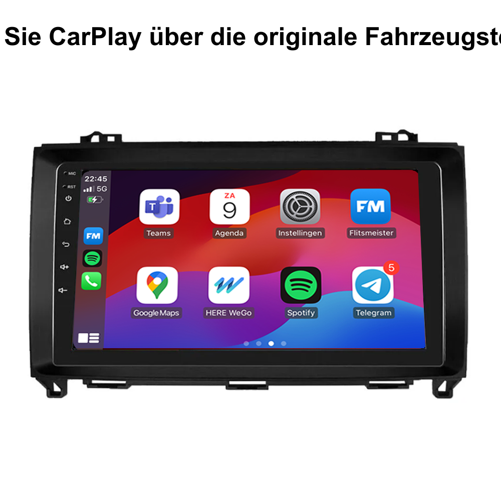 Mercedes Sprinter-Vito-Crafter  | CarPlay & Android Auto| 2004 to 2018 | 64GB