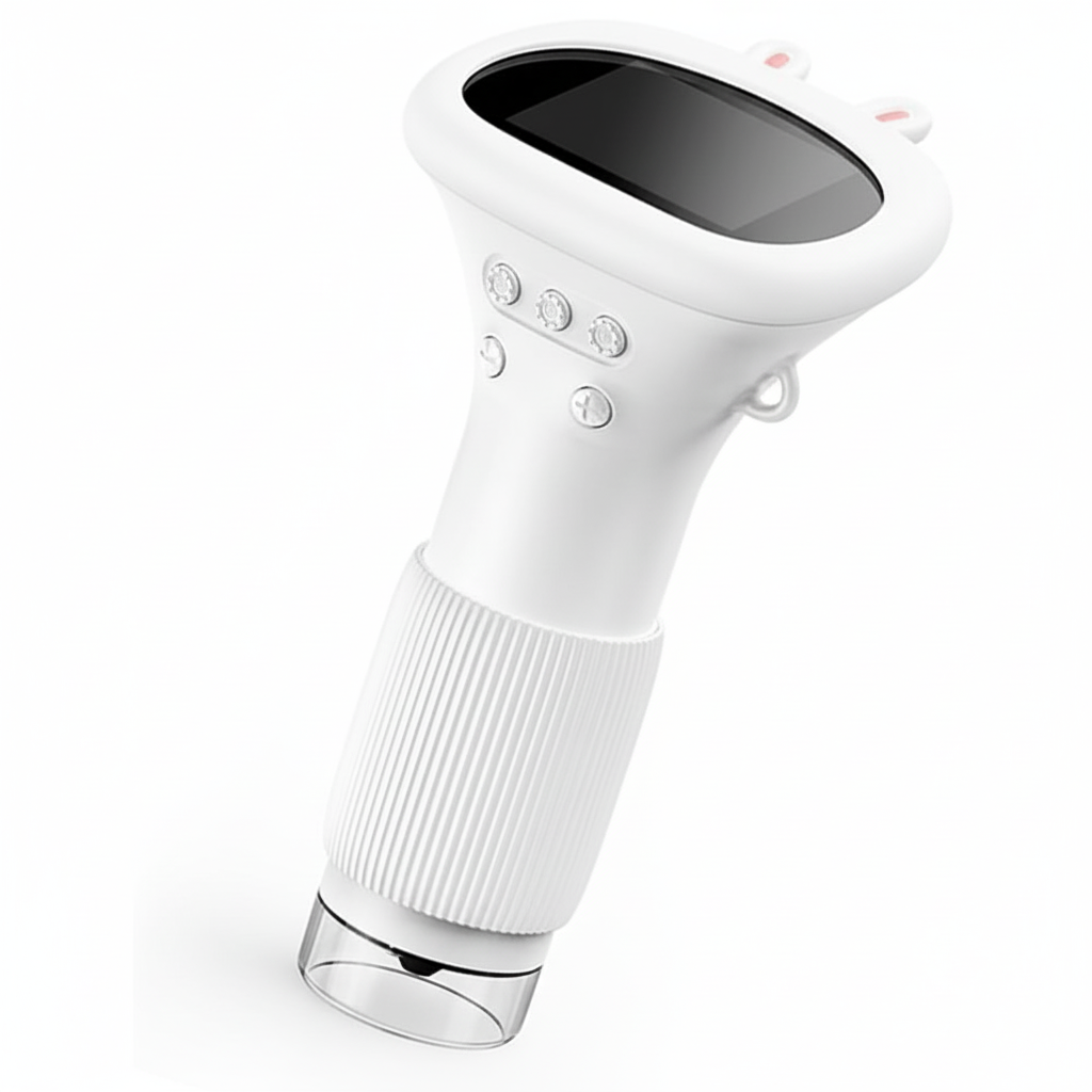 Digital Handheld Microscope with Lcd Screen and Portable Wand Design